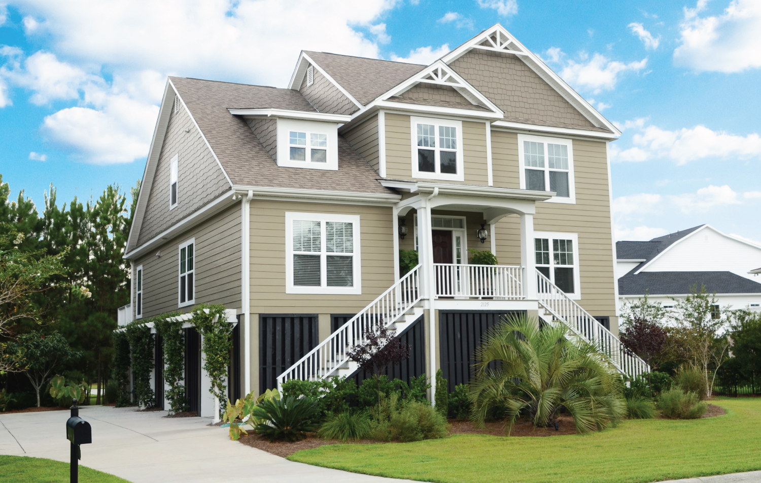 Modern farmhouse style home