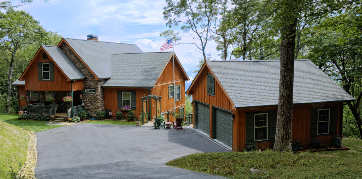 Modern farmhouse style home