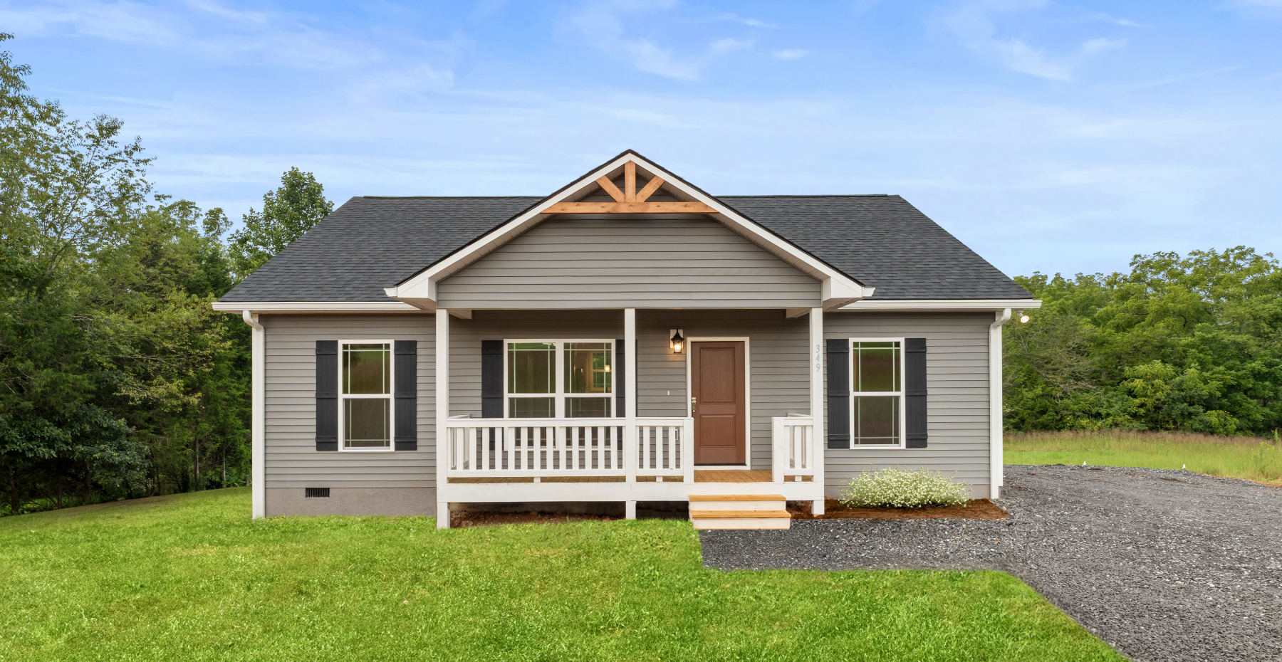 Modern farmhouse style home