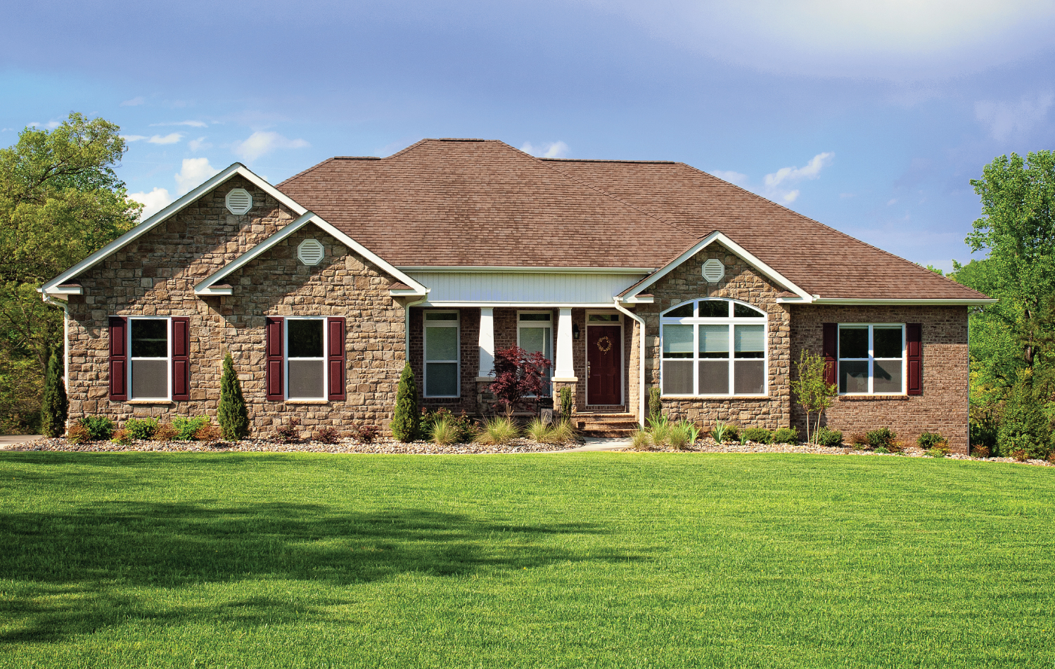 Modern farmhouse style home