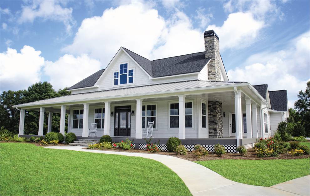 Modern farmhouse style home